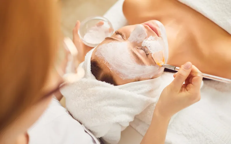 Whitening Facial for glowing skin at Maya Egyptian Spa Chennai