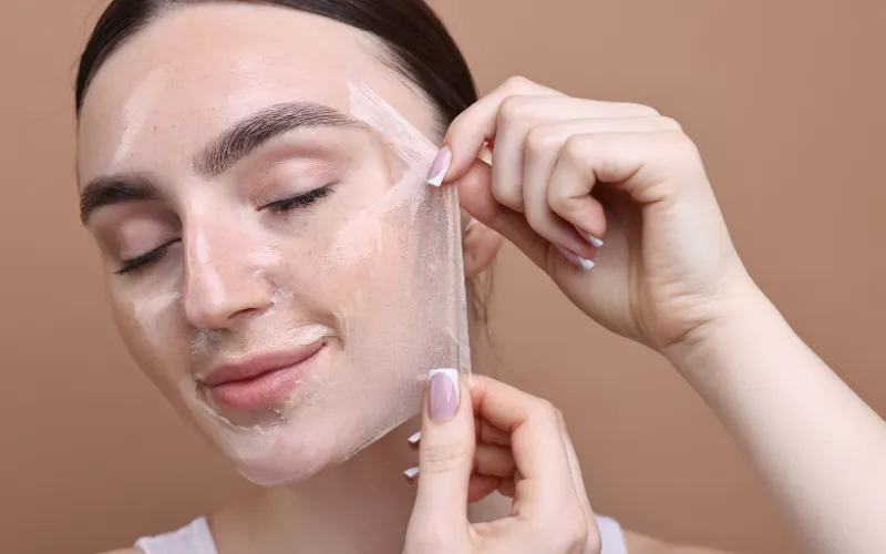 Peel-Off Brightening Facial treatment Chennai spa