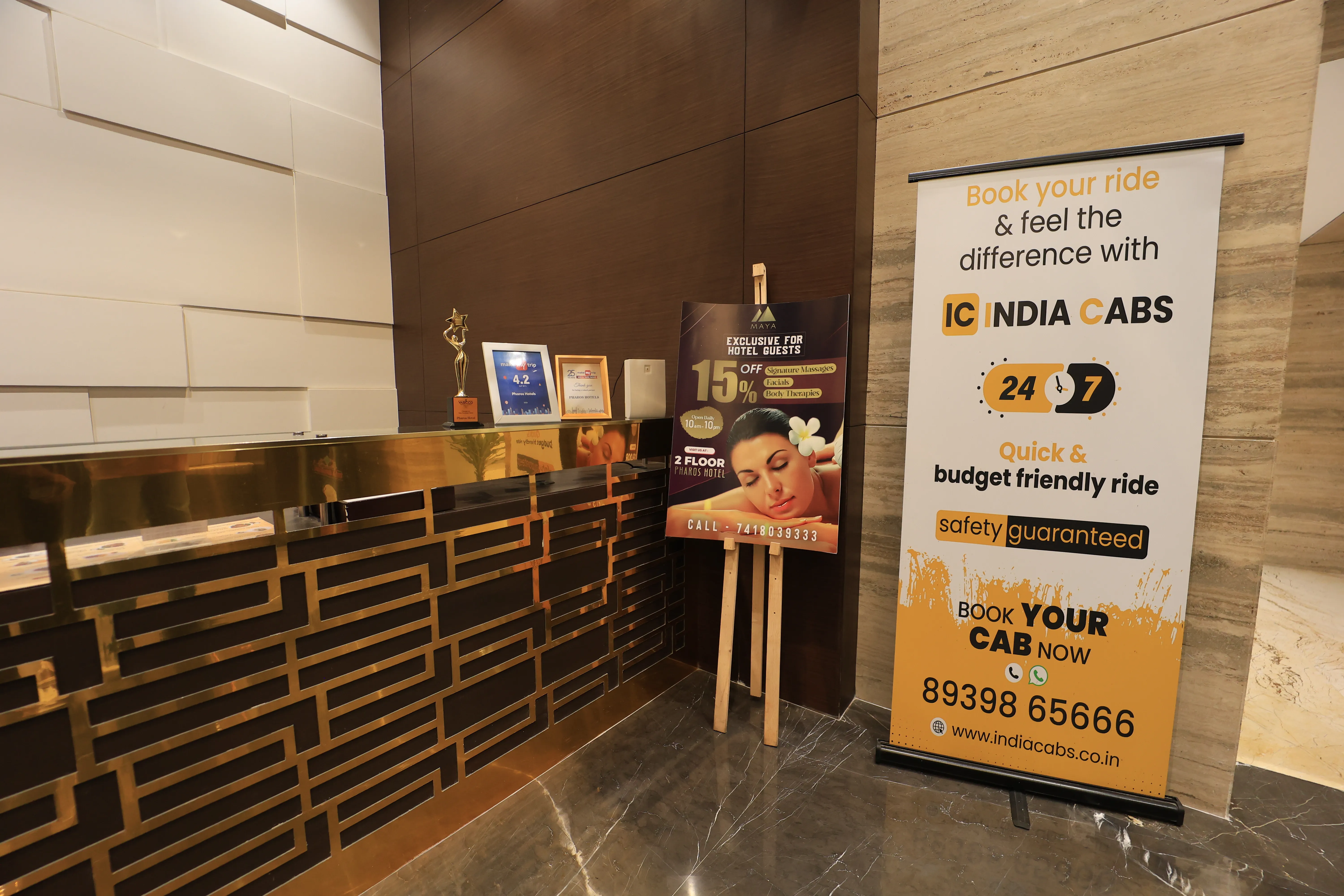Spa lobby and waiting area Nungambakkam