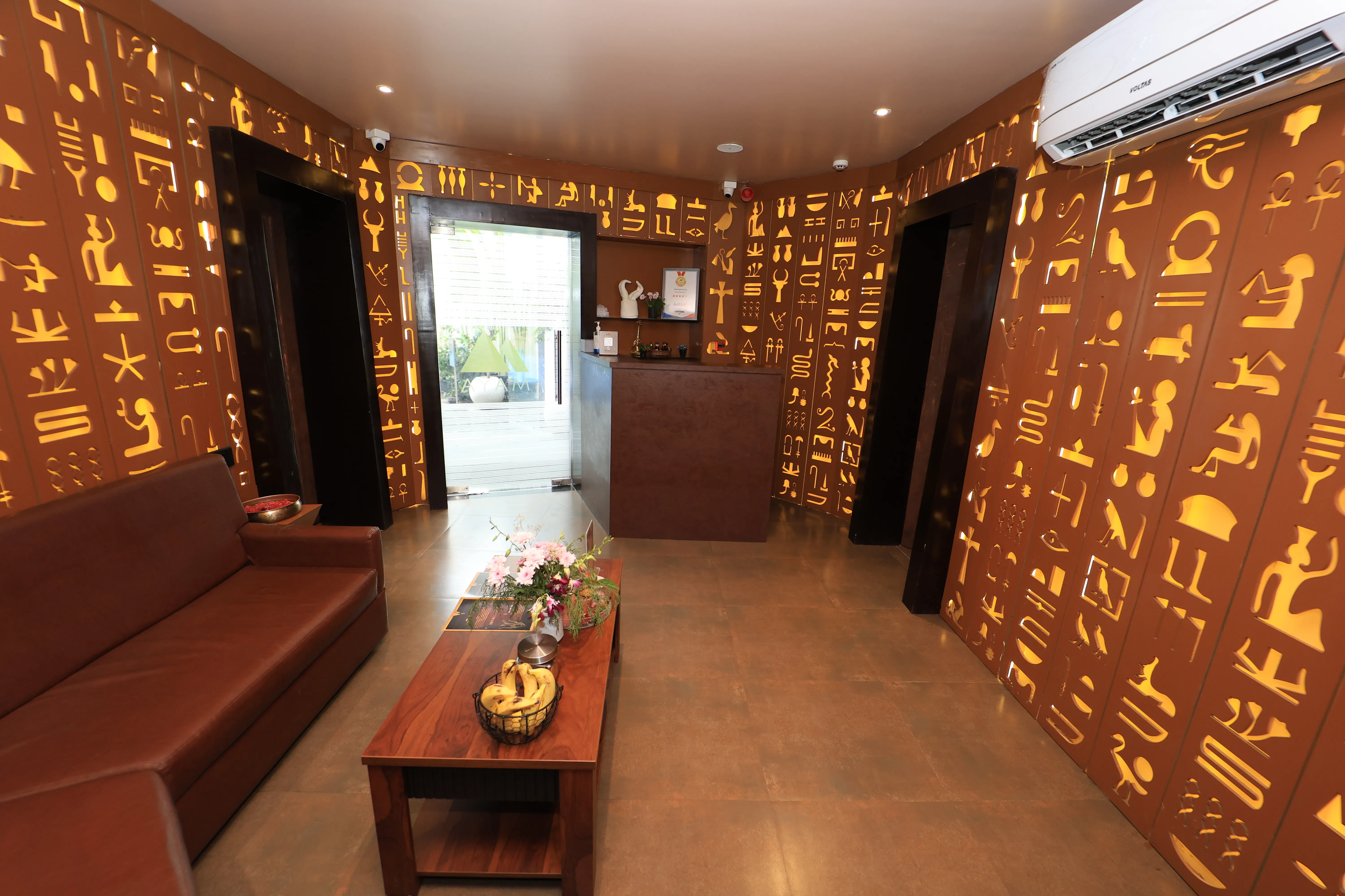 Egyptian spa decor and furnishings Chennai